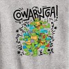 Boys' - Teenage Mutant Ninja Turtles - Cowabunga Graphic Long Sleeve Fleece Sweatshirt - 2 of 4