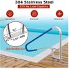 Pool Handrail for Inground Pools, 304 Stainless Steel Pool Stair Rail with 375lbs Load Capacity - 3 of 4