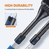 AstroAI 47.2" Ice Scrapers for Car Windshield, Extendable Snow Scraper with Foam Grip, 360° Pivoting Brush Head for Car Truck SUV - 3 of 4