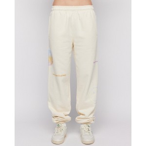 Samii Ryan | Smiley Radiate Happiness Sweatpants , Ivory - 1 of 1