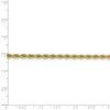 Black Bow Jewelry 3.65mm 14k Yellow Gold Handmade Solid Rope Chain Bracelet - 4 of 4