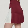 Anna-Kaci Active Women's High Waist Colorblock Tennis Skirt with Sculpted Contrast Design and Flared Hem for Workout Wear - 4 of 4