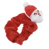 Unique Bargains Christmas Hair Hair Ties Claus for Christmas Red White 1 Pc - 4 of 4