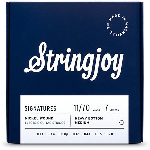 Stringjoy Signatures 7 String Nickel Wound Electric Guitar Strings - 1 of 1
