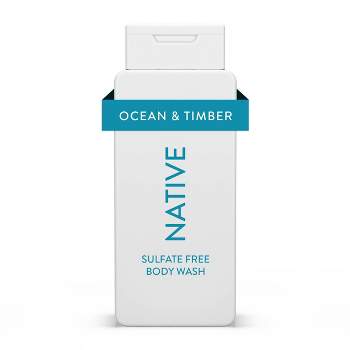 Native Body Wash - Ocean & Timber - Sulfate Free - 18 fl oz