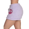 Just Love Womens Plush Faux Sherling Soft Pajama Shorts - PJ Bottoms Sleepwear - 2 of 3