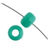 John Bead 1000pcs 9mm Plastic Crow Beads Light Turquoise Pony Bead - 2 of 3