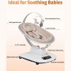 Electric Baby Swings for Infants to Toddler,Infant Swing with 5 Motion Modes & 5 Speeds - 2 of 4