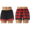 Just Love Women’s Pajama Shorts – Soft Cotton Lounge Sleep Shorts with Drawstring Waist - 3 of 3