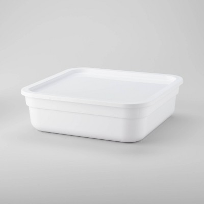 12oz White Microwavable Food Storage Rectangular Container with Lids –  EcoQuality Store