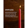 10 inch Taper Candles Set of 4 - Dripless Taper Candles and Unscented Candlesticks - Perfect as Dinner Candles and Household Candles - 4 of 4