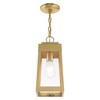 Livex Lighting Oslo 1 - Light Pendant in  Satin Brass - 4 of 4