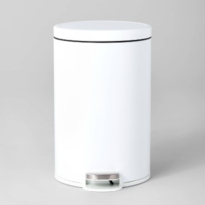 White Kitchen Trash Cans