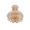 CWI Lighting Empire 3 Light Wall Sconce With Gold Finish - 3 of 4