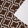 Modern Trellis Room Darkening Semi-Blackout Curtains, Set of 2 by Blue Nile Mills - 4 of 4