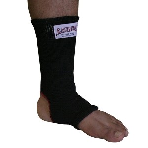 Amber Fight Gear Nylon Ankle Wraps Open Heel Design for Superior Support and Comfort - 1 of 1