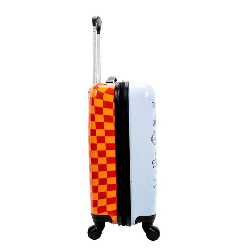 Crckt Kids&#39; Drawable Hardside Carry On Spinner Suitcase - Travel Icons, 6 of 11