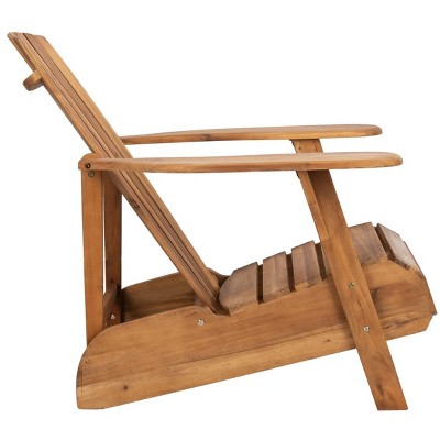 Natural Acacia Wood Adirondack Arm Chair