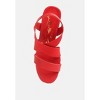 Comfortable Straps Block Heel Sandals - image 4 of 4