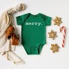 The Juniper Shop Merry Puff Print Baby Bodysuit - 2 of 3