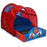 Delta Children Marvel Spider-Man Sleep and Play Toddler Bed with Tent