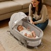 Portable Baby Bassinet with Canopy and Travel Handles - 2 of 3