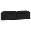 vidaXL Headboard Cushion Black 76" Faux Leather - 2 of 4