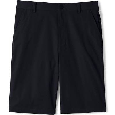 Lands' End School Uniform Men's Active Chino Shorts - 35 - Black : Target
