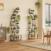 Garvee 6-Tiere Plant Stand with Grow Lights, Metal Plant Shelf with Wheels, Large Plant Shelf for Multiple Plants, 2 Pcs Plant Holder - 2 of 4