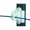 Field Guardian T Post/Wood - Pinlock Insulator - Polywire/wire - White - 2 of 2