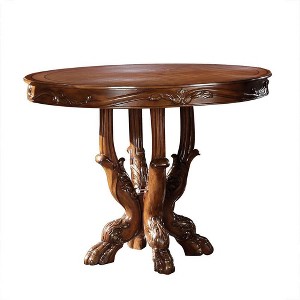 Acme Furniture Dresden Dining Table Cherry Oak Finish - 1 of 4