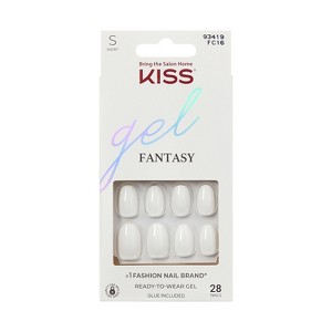 KISS Products Gel Fantasy Fake Nails - Happy Hands - 31ct - 1 of 4