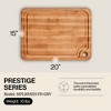 John Boos Block Prestige Edge Grain Maple Wood Reversible Cutting Board with Fluid Channel - 2 of 4