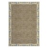 Washable Area Rug, Farmhouse Floral Bordered Bedroom Carpet, Indoor Non-Slip Nursery Mat Soft Non Shedding Stain Resistant Carpet - 2 of 4