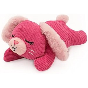 ZippyPaws Snooziez Bunny with Shhhqueaker Pink 4.57 x 5.35 x 11.3 inches - 1 of 1