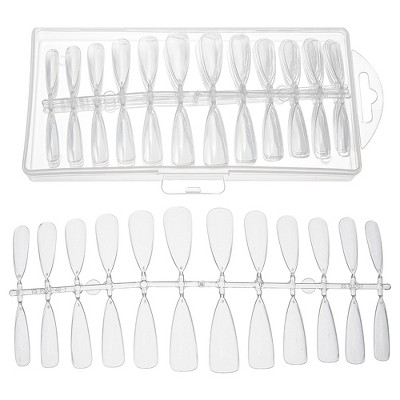 Unique Bargains No Trace Fake Nails 240 Pcs
