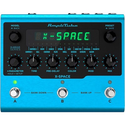 IK Multimedia AmpliTube X-SPACE Reverb Effects Pedal Blue