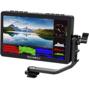 FEELWORLD F5 Pro V4 6 Inch Touch Screen DSLR Camera Field Monitor with 3D LUT F970 External Kit Install - 1 of 1