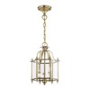Livex Lighting Livingston 3 - Light Pendant in  Antique Brass - 3 of 4
