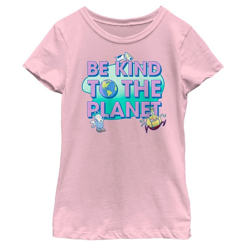 Girl's Rocko's Modern Life Kind to the Planet T-Shirt, 1 of 5