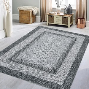 Hallway Runner  Rug Washable Soft Carpet - Non Slip Modern Floor Runner for Bedroom, Kitchen, Living Room - 1 of 4