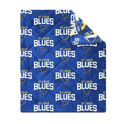 NHL St. Louis Blues 50" x 60" Two Sided Plush Throw Blanket