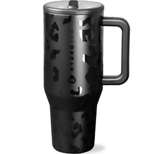 HydroJug Traveler - Water Bottle with Handle & Flip Straw - Leak Resistant Tumbler, Insulated, Stainless Steel & Rubber Base - 1 of 4