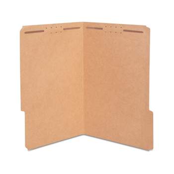 HITOUCH BUSINESS SERVICES Reinforced Classification Folder 2" Exp Legal Size Kraft Brown 50/BX