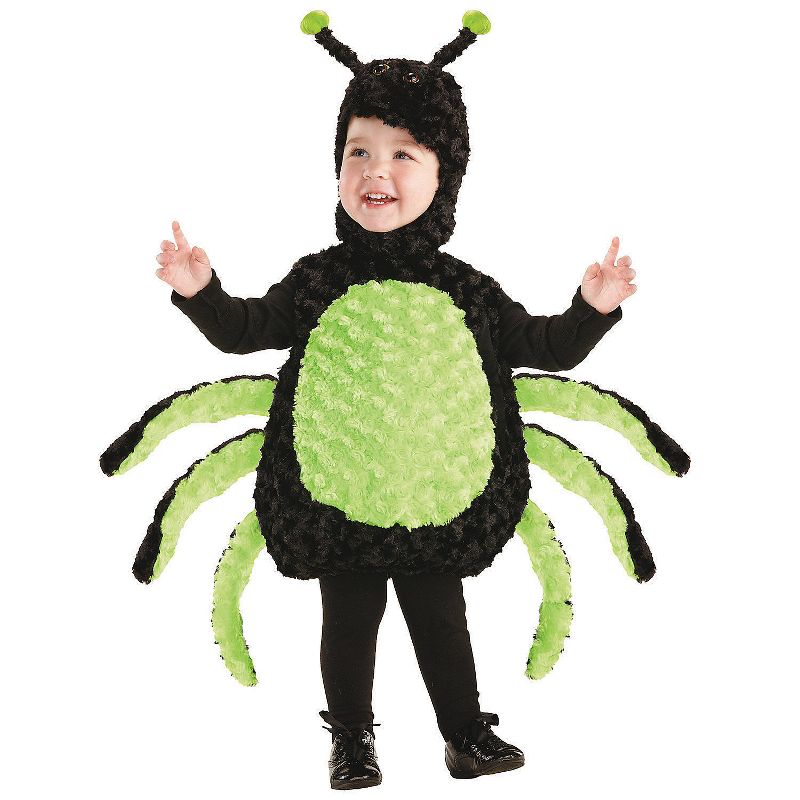 Halloween Express Toddler Spider Costume - Size 18-24 Months - Black, 1 of 2