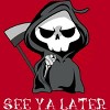 Men's Design By Humans See Ya Later Halloween T Shirt By thebeardstudio T-Shirt - 2 of 4