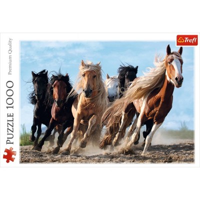 Trefl Galloping Horses Jigsaw Puzzle - 1000pc