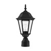 Livex Lighting Hamilton 1 - Light Post Light in  Black - 3 of 4