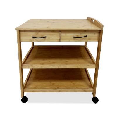 LunaLulinlk Modern Contemporary Trolley，Kitchen Storage