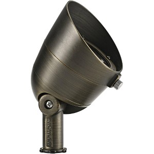 Kichler Landscape LED 4 1/2" High Brass 7W 2700K Wide Flood Light - 1 of 1